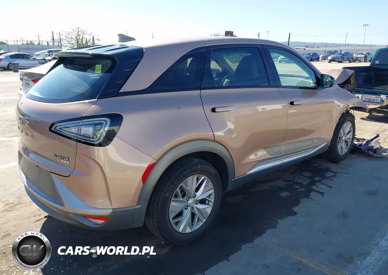 2021 Hyundai Nexo Blue VIN:KM8J74A63MU017167 - 4
