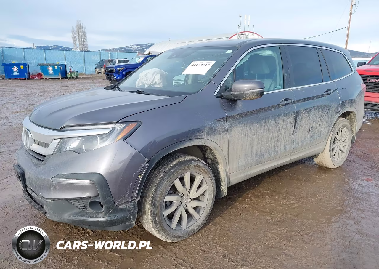2022 Honda Pilot Awd Ex-L VIN:5FNYF6H55NB019690 - 2