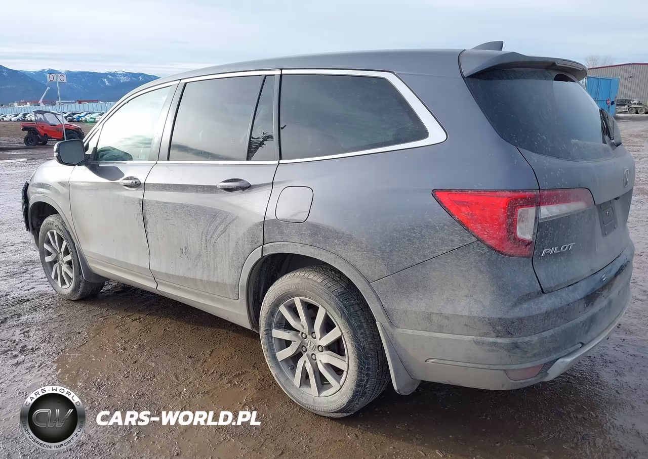 2022 Honda Pilot Awd Ex-L VIN:5FNYF6H55NB019690 - 3