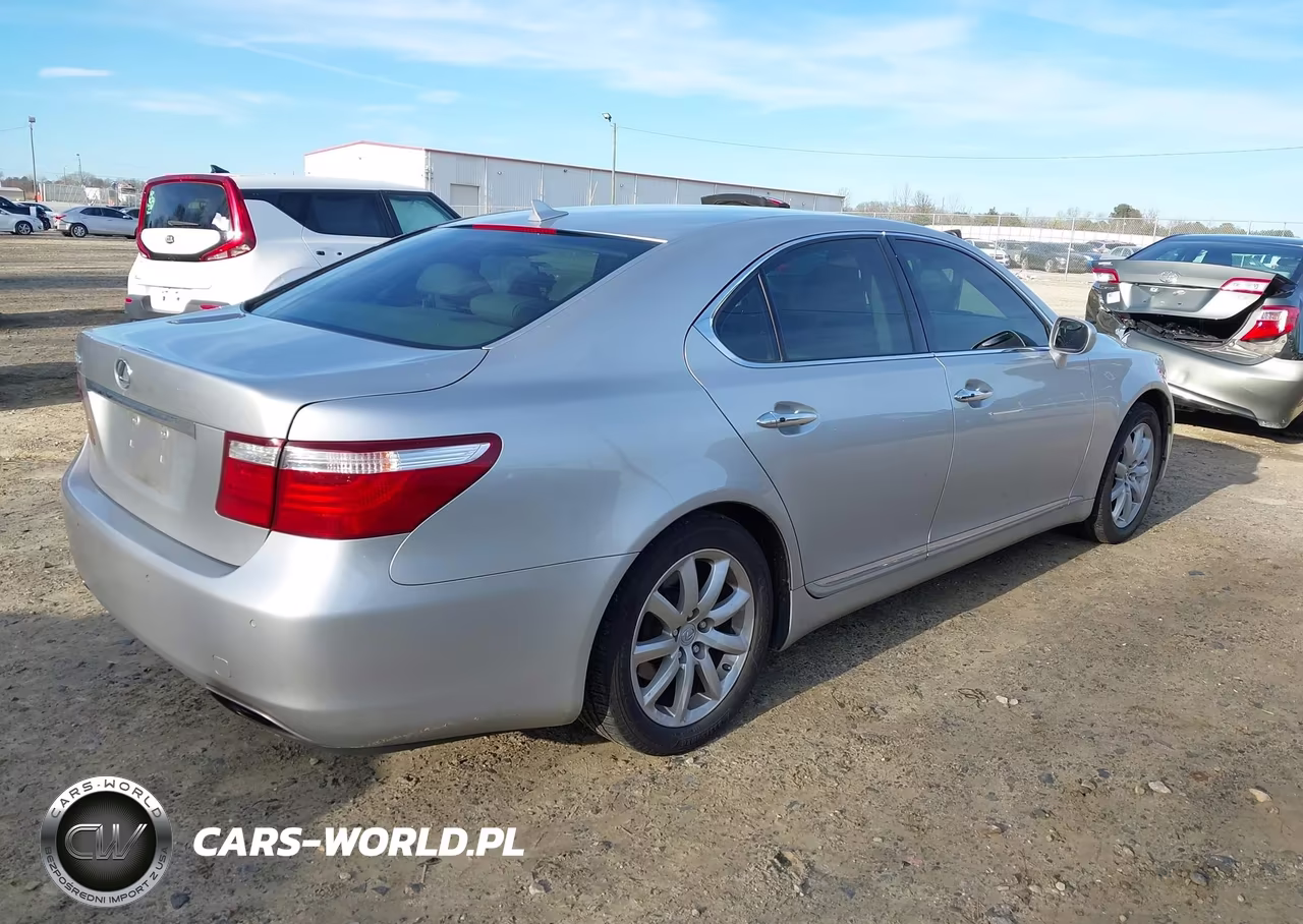 2007 Lexus Ls 460 VIN:JTHBL46FX75049401 - 4