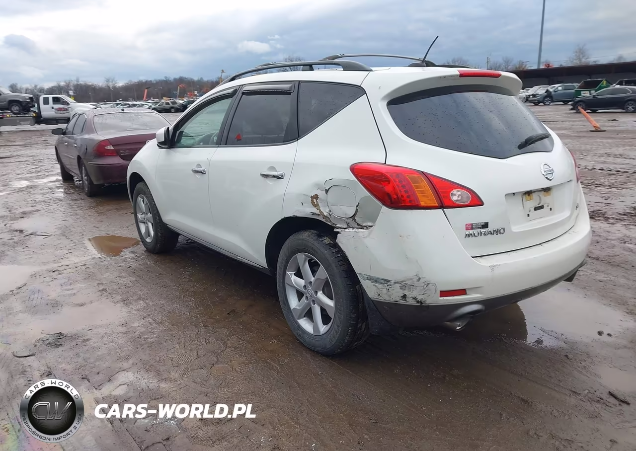 2009 Nissan Murano Sl VIN:JN8AZ18U69W025278 - 3