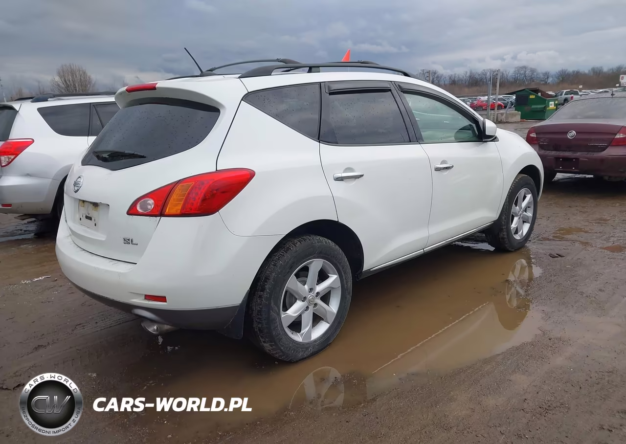 2009 Nissan Murano Sl VIN:JN8AZ18U69W025278 - 4