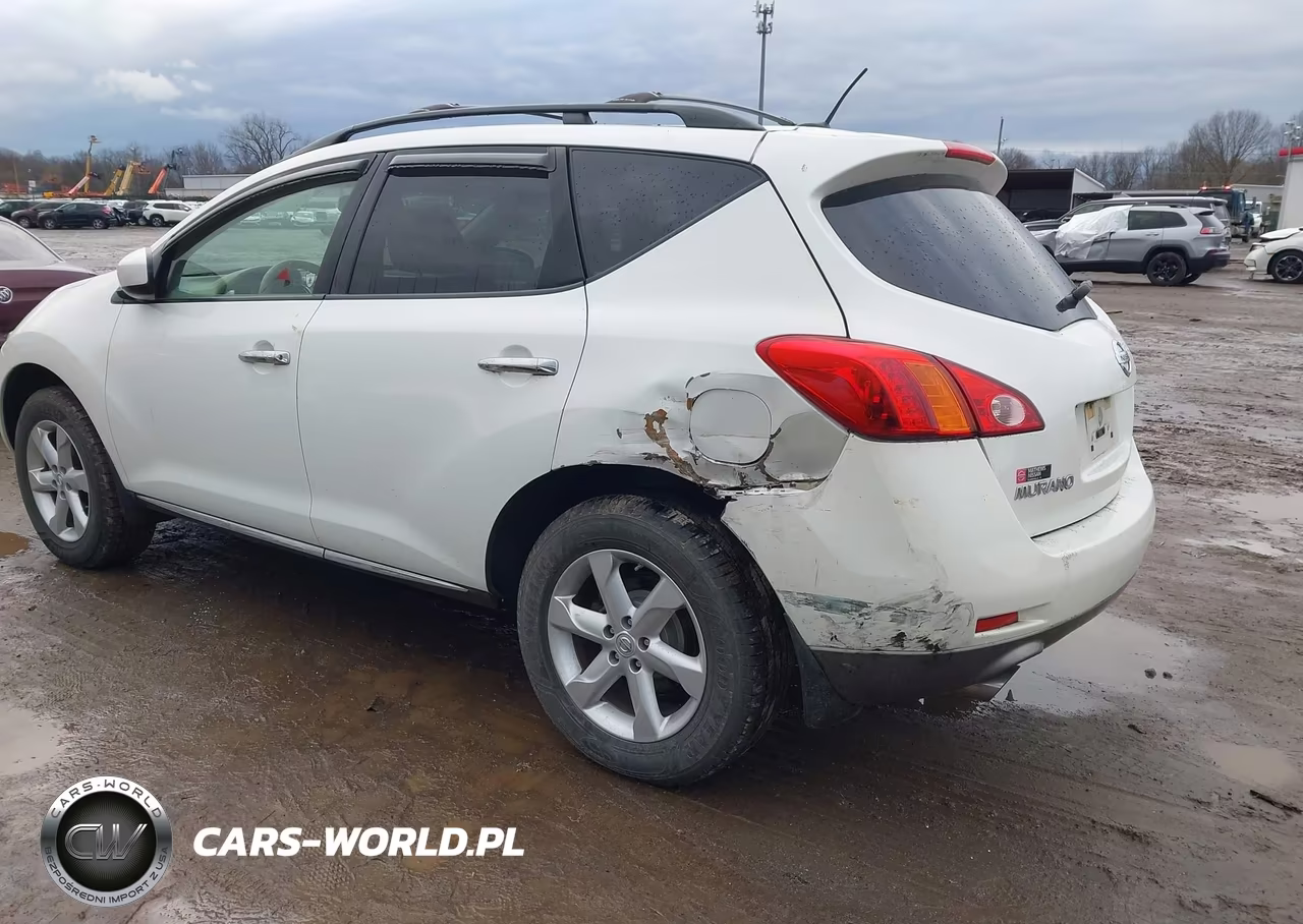 2009 Nissan Murano Sl VIN:JN8AZ18U69W025278 - 6