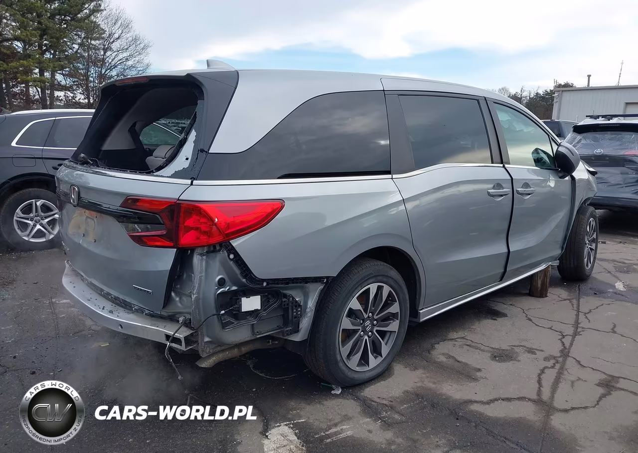 2025 Honda Odyssey Touring VIN:5FNRL6H84SB028075 - 4