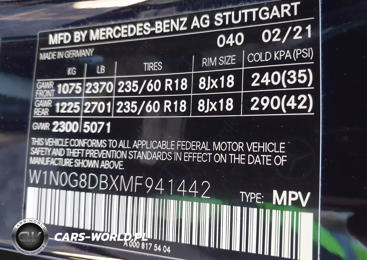 2021 Mercedes-Benz Glc 300 Suv VIN:W1N0G8DBXMF941442 - 9