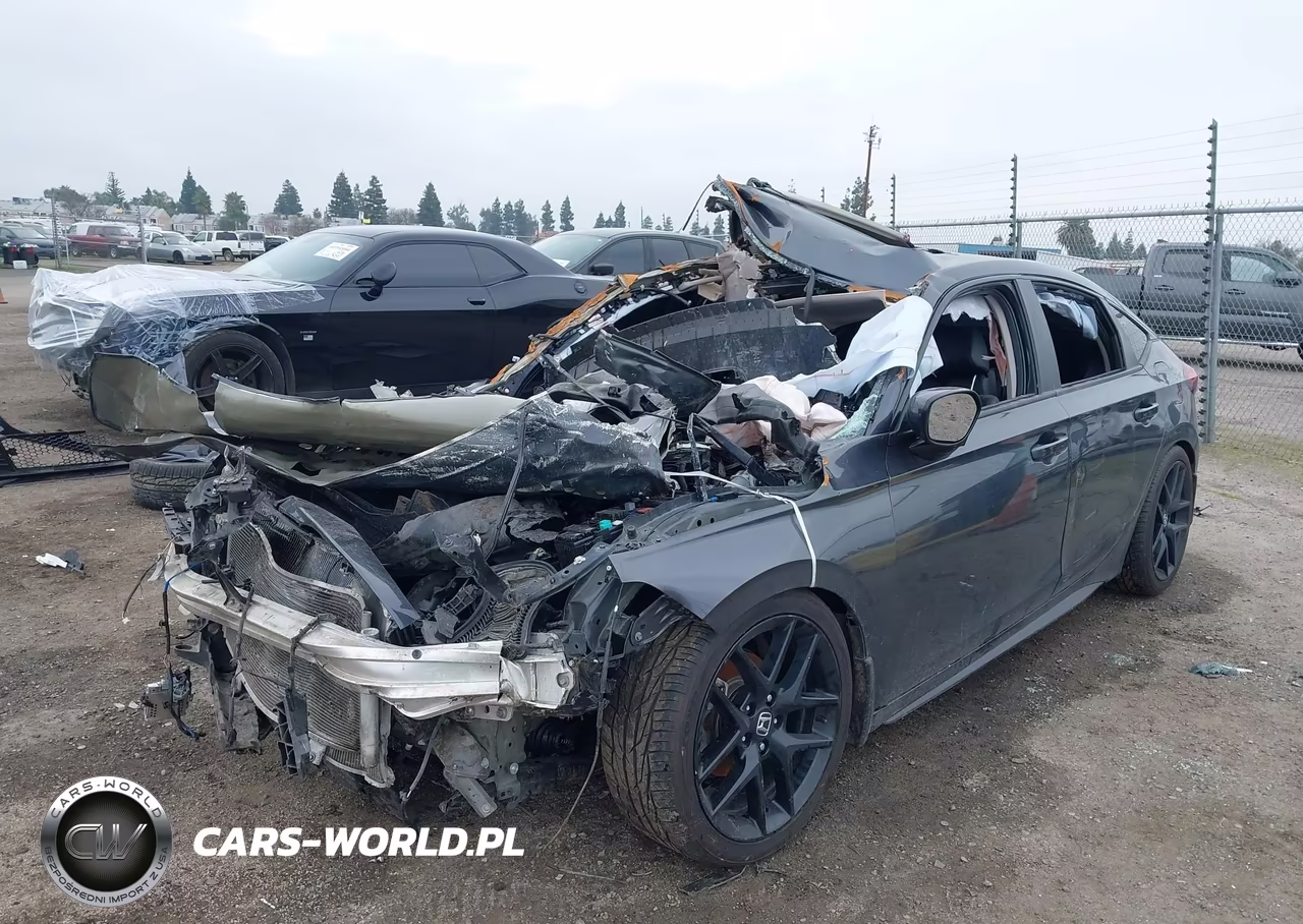 2023 Honda Civic Ex-L-Ex-L W-O Bsi VIN:19XFL1H79PE017244 - 2