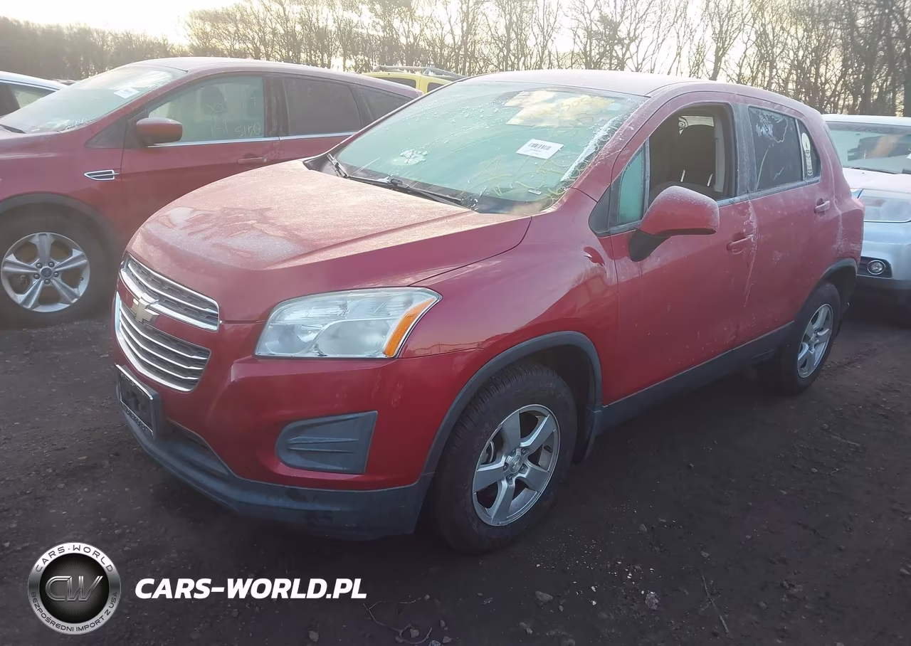 2015 Chevrolet Trax 1Ls VIN:KL7CJPSB4FB182264 - 2
