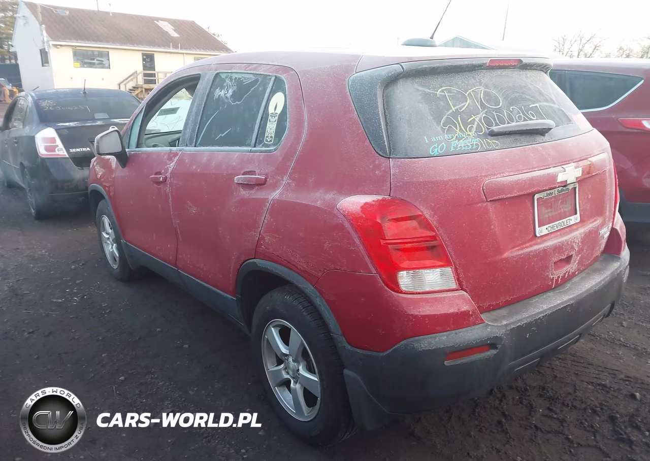 2015 Chevrolet Trax 1Ls VIN:KL7CJPSB4FB182264 - 3