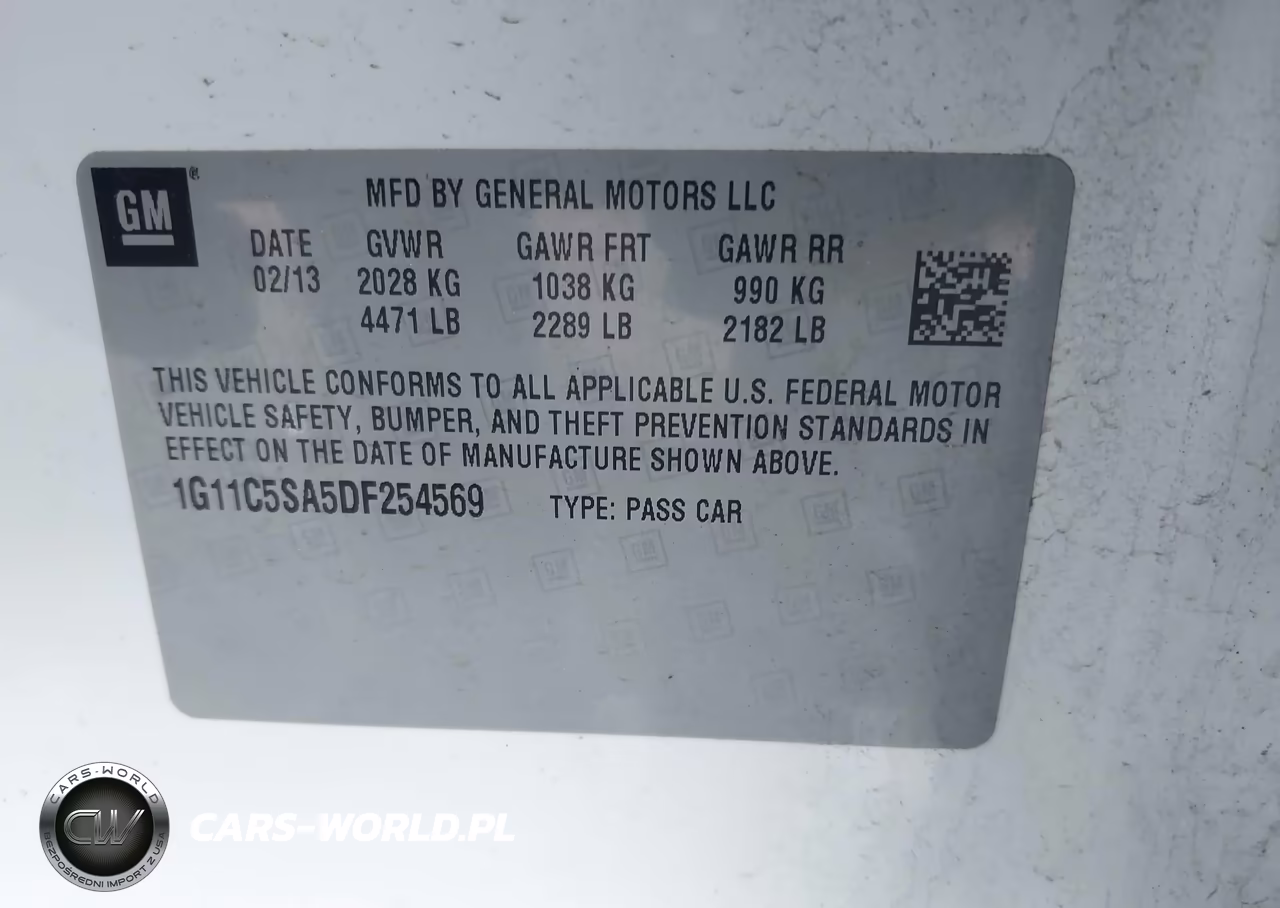 2013 Chevrolet Malibu 1Lt VIN:1G11C5SA5DF254569 - 9