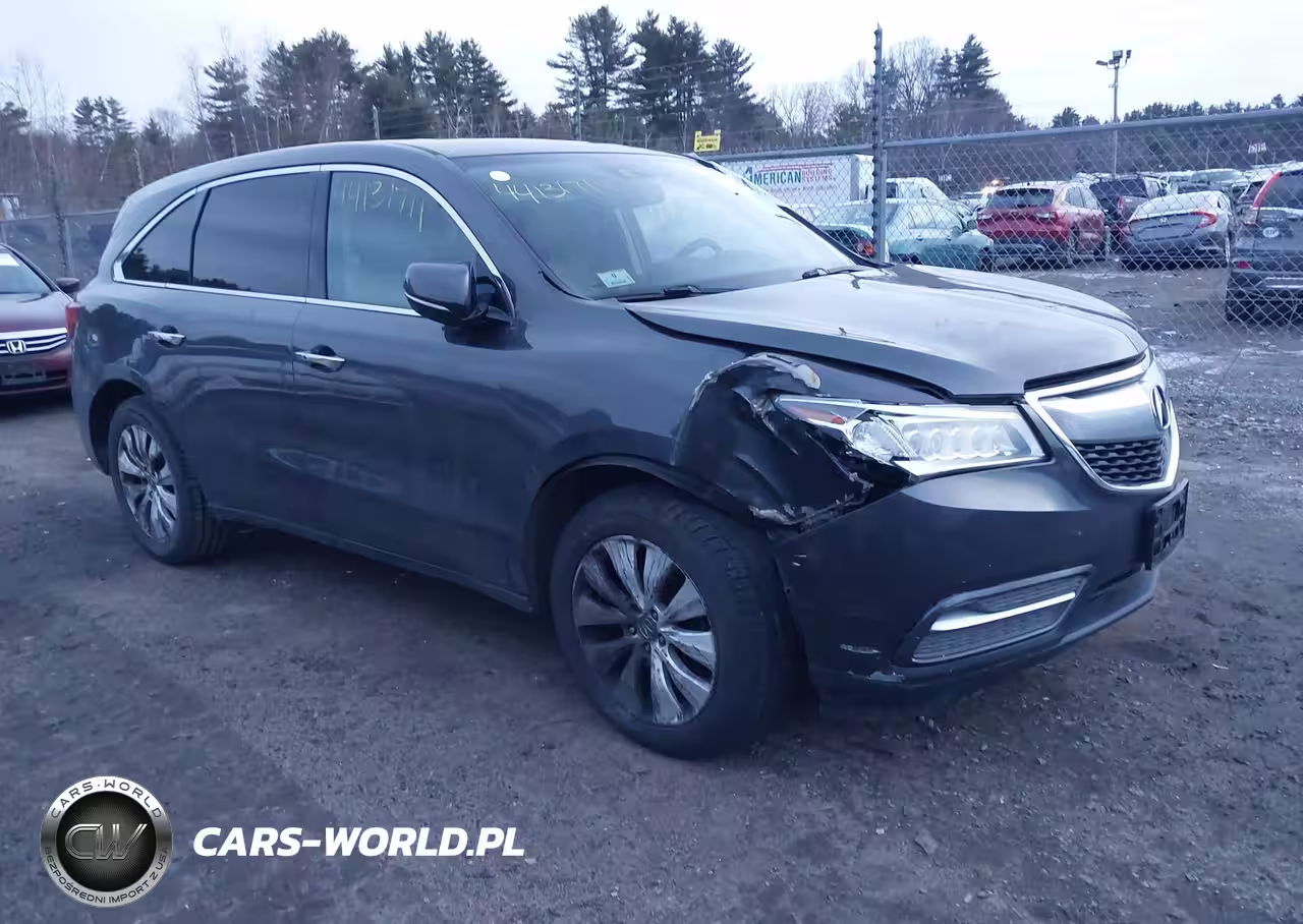 2014 Acura Mdx Technology Package