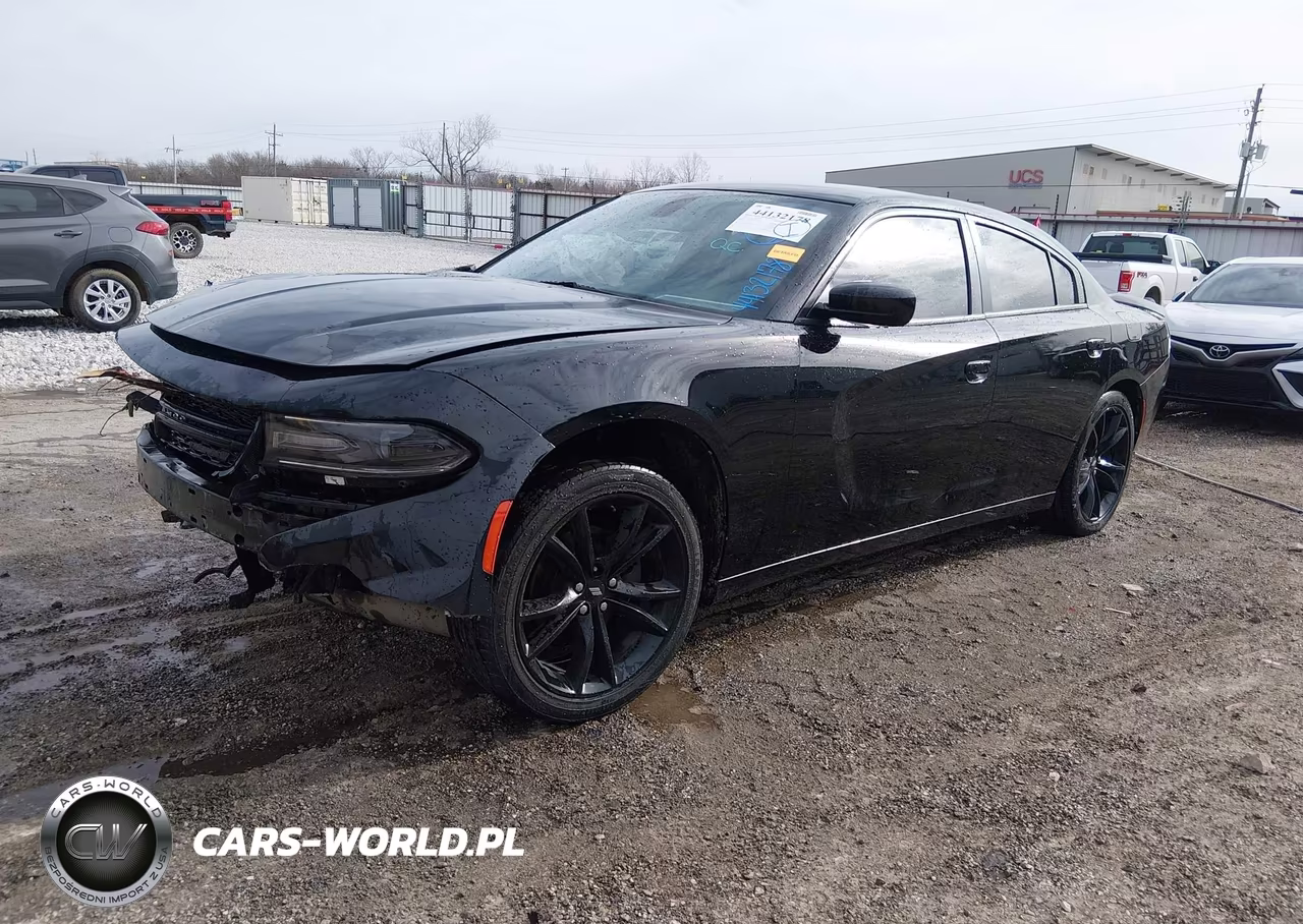 2018 Dodge Charger Sxt Rwd VIN:2C3CDXBG7JH157806 - 2