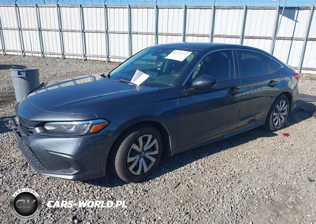 2024 Honda Civic Lx VIN:2HGFE2F26RH500318 - 2