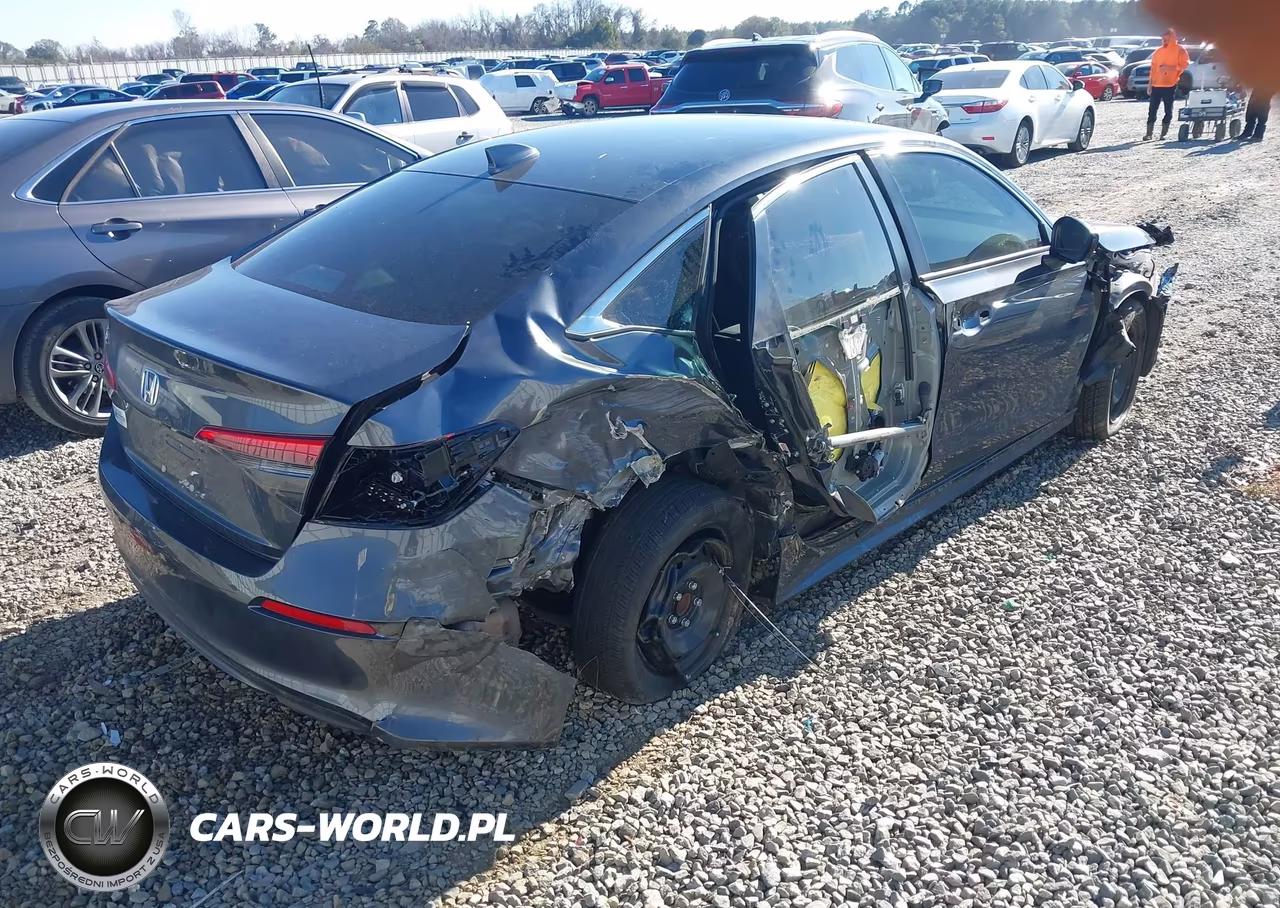 2024 Honda Civic Lx VIN:2HGFE2F26RH500318 - 4