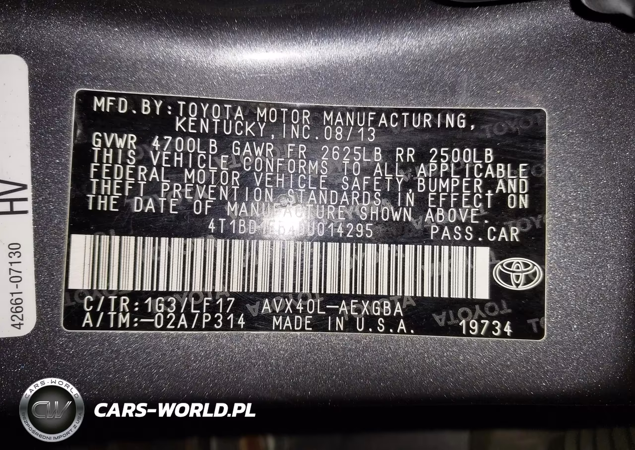 2013 Toyota Avalon Hybrid Xle Premium VIN:4T1BD1EB4DU014295 - 9
