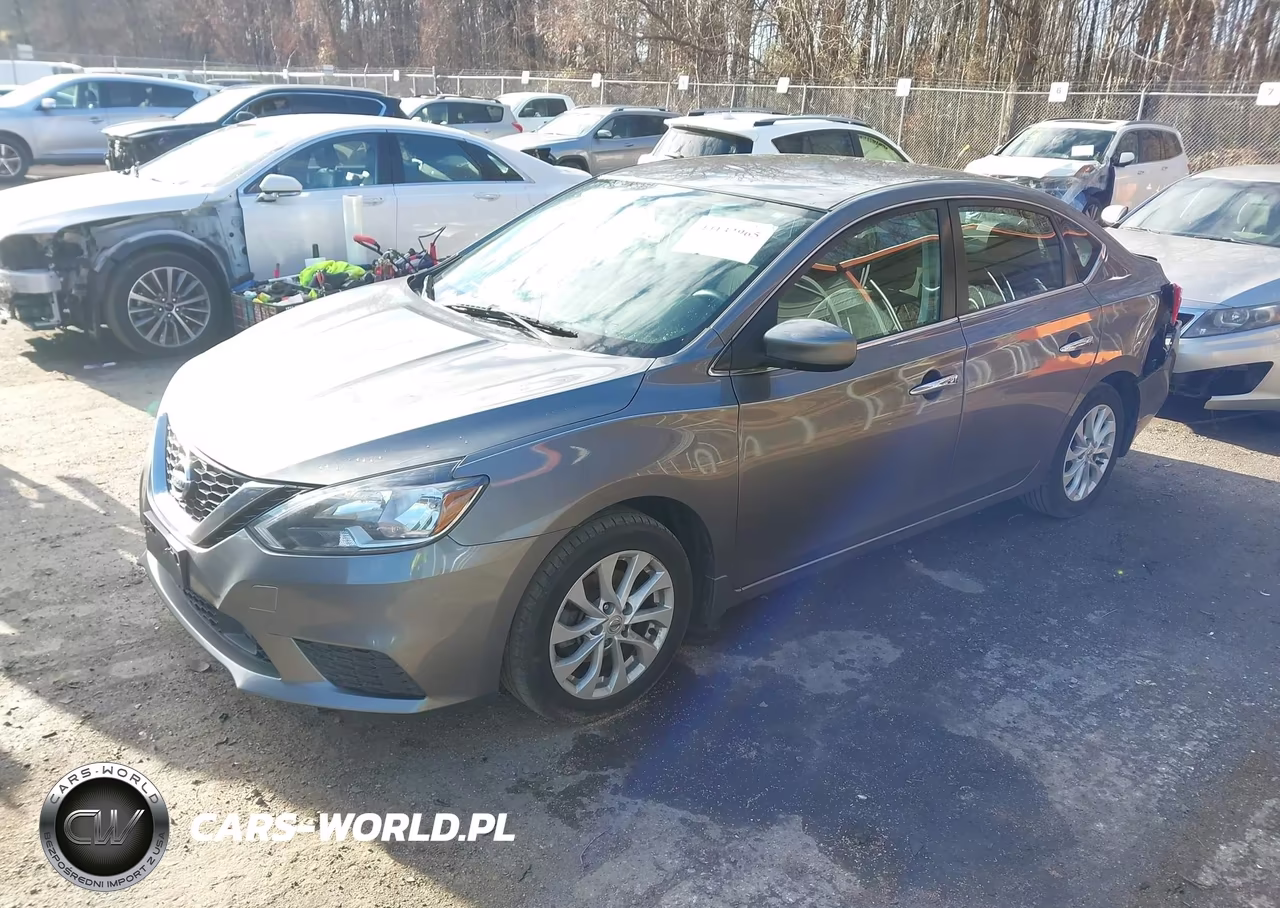 2019 Nissan Sentra Sv VIN:3N1AB7AP7KY382347 - 2