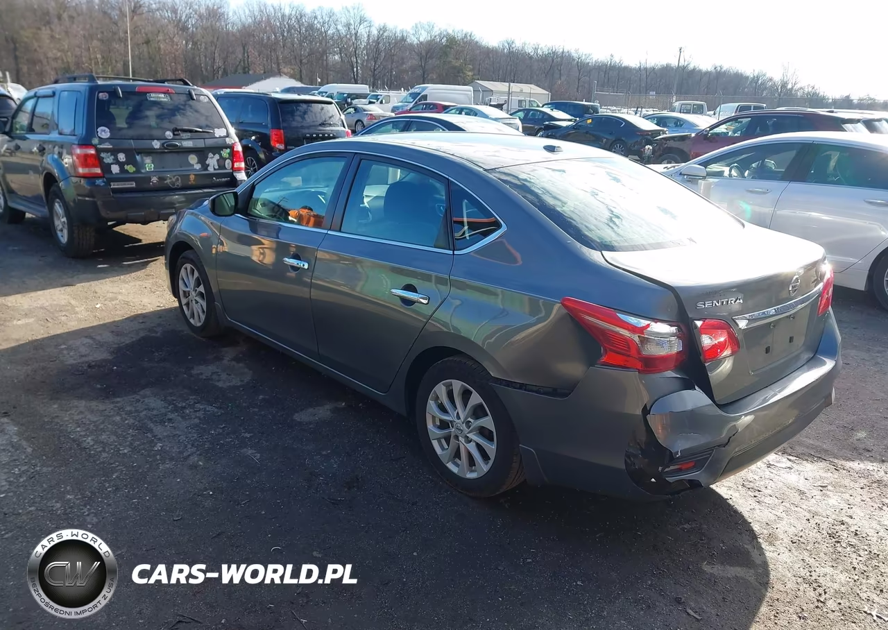 2019 Nissan Sentra Sv VIN:3N1AB7AP7KY382347 - 3