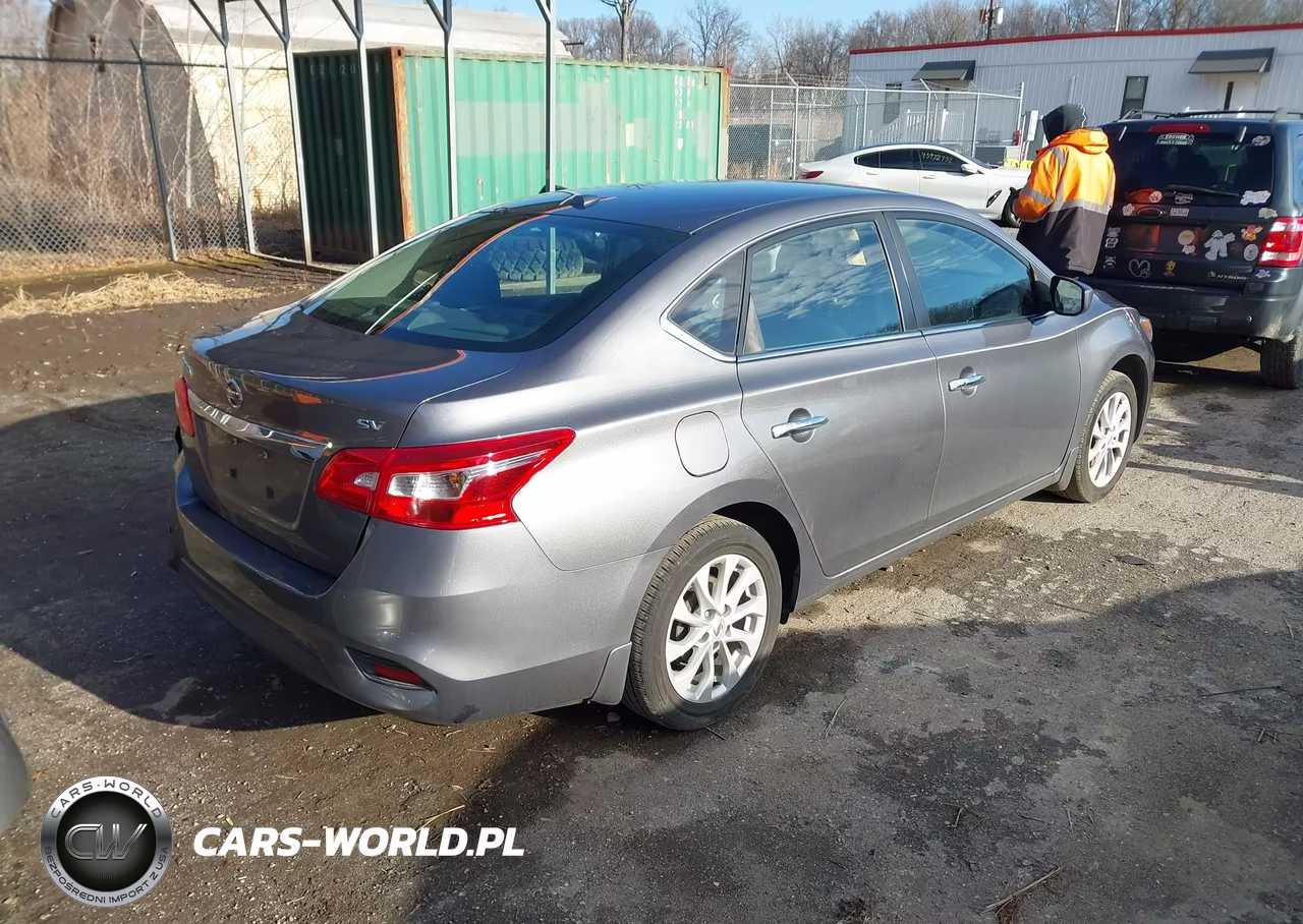2019 Nissan Sentra Sv VIN:3N1AB7AP7KY382347 - 4