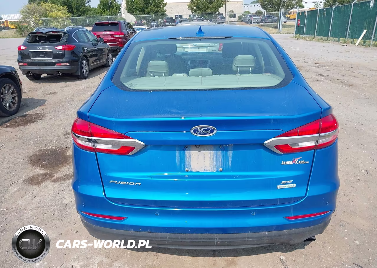 2019 Ford Fusion Se VIN:3FA6P0HD1KR186279 - 16