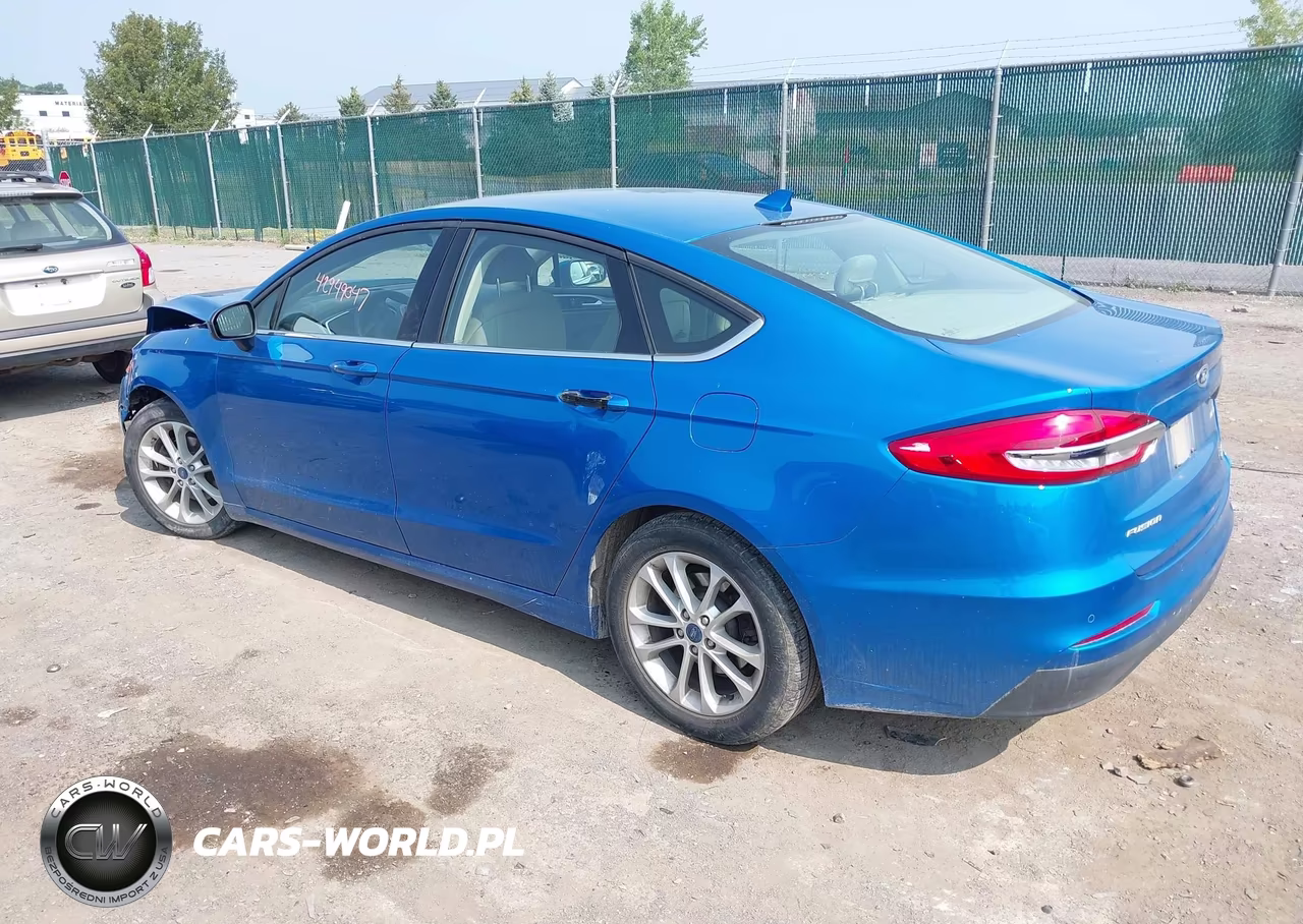 2019 Ford Fusion Se VIN:3FA6P0HD1KR186279 - 3