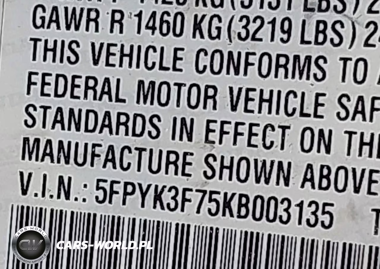 2019 Honda Ridgeline Rtl-E VIN:5FPYK3F75KB003135 - 9
