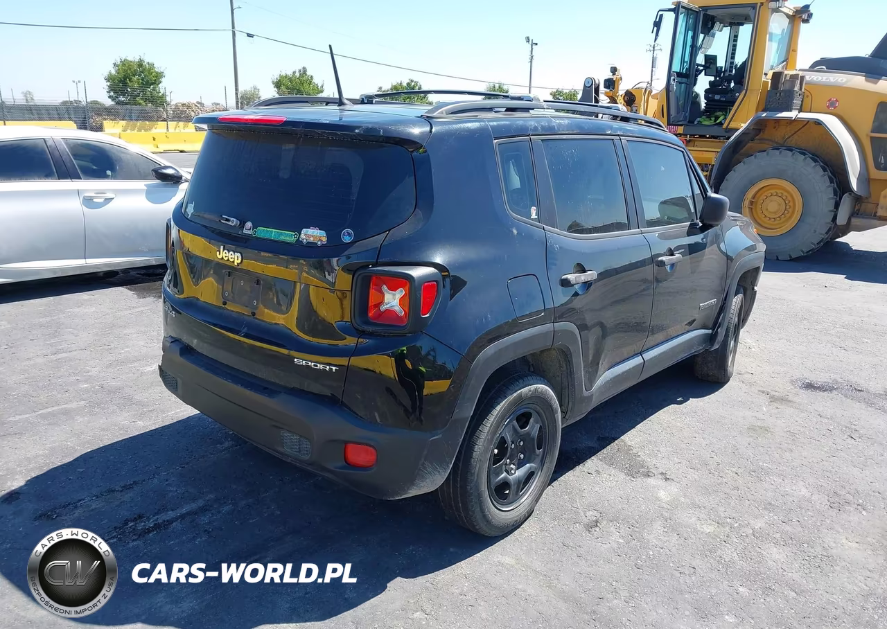 2017 Jeep Renegade Sport 4X4 VIN:ZACCJBABXHPG35366 - 4