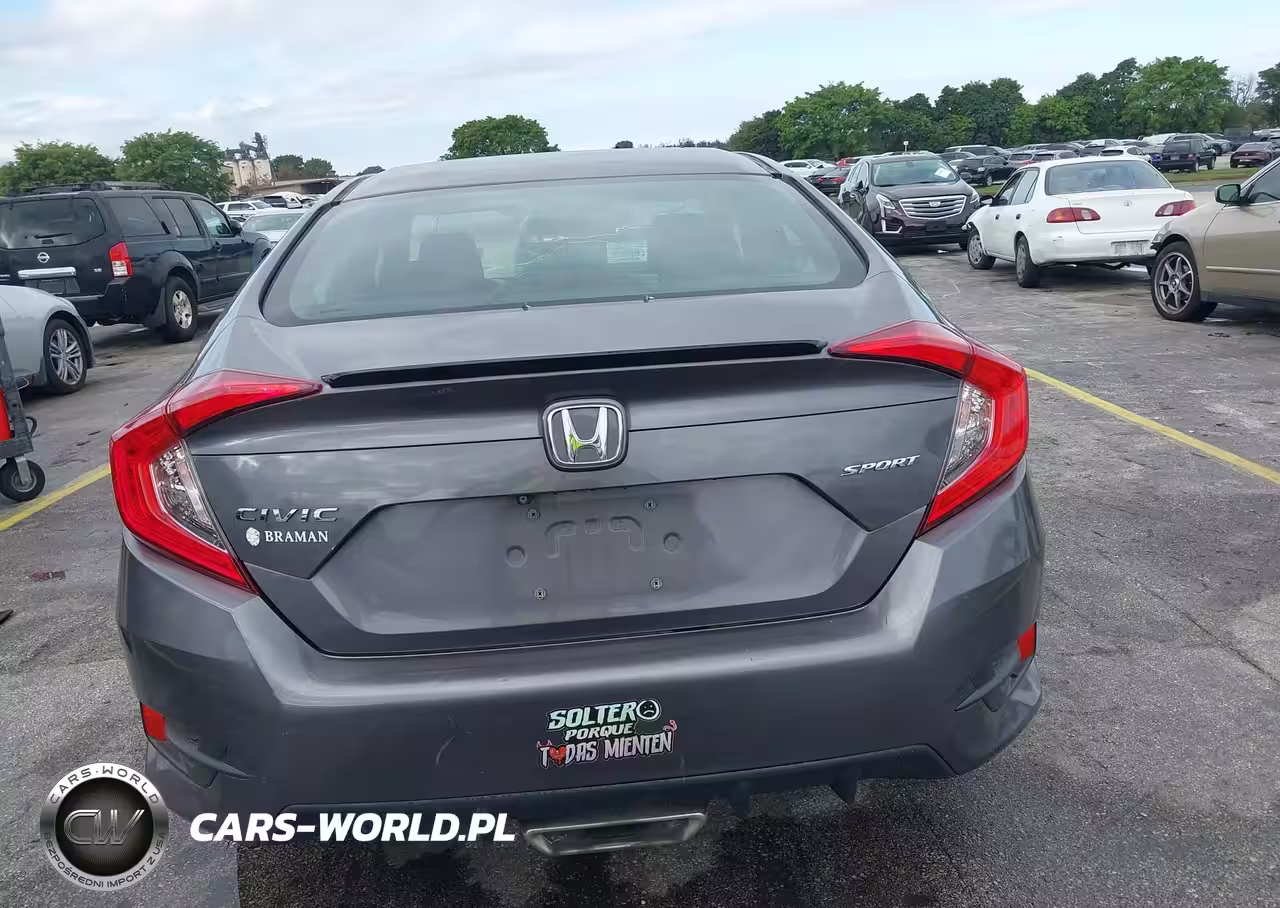 2020 Honda Civic Sport VIN:19XFC2F83LE011774 - 16
