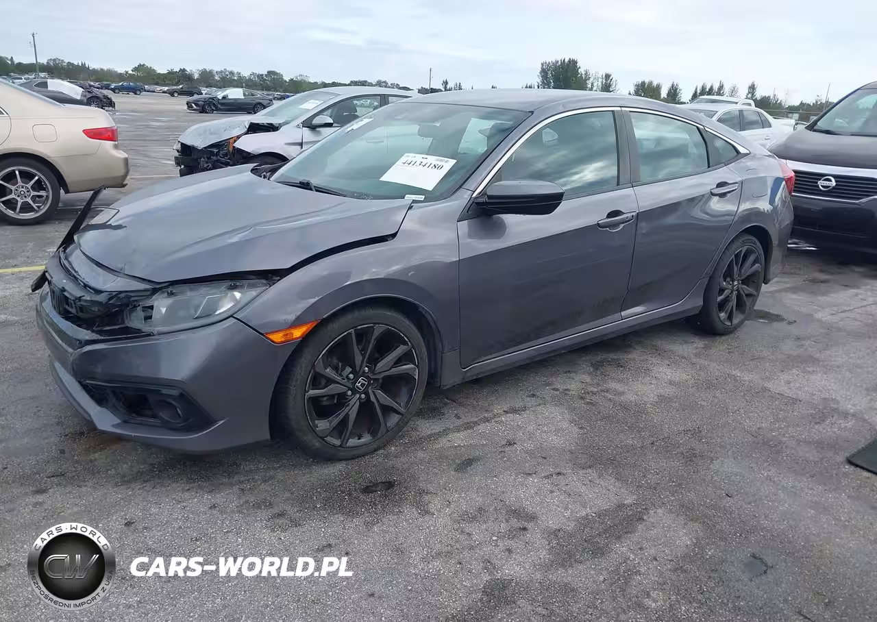 2020 Honda Civic Sport VIN:19XFC2F83LE011774 - 2