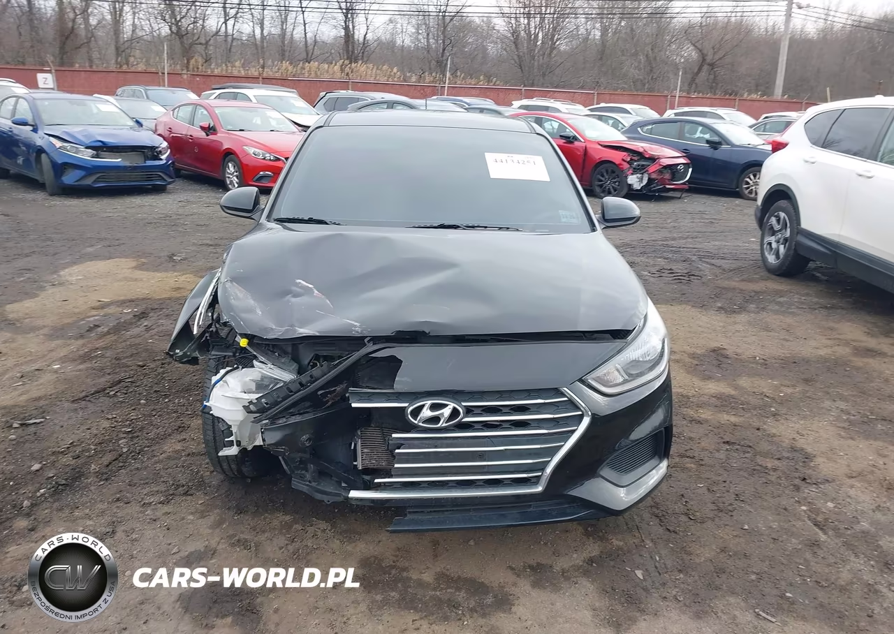 2022 Hyundai Accent Se VIN:3KPC24A63NE158848 - 12