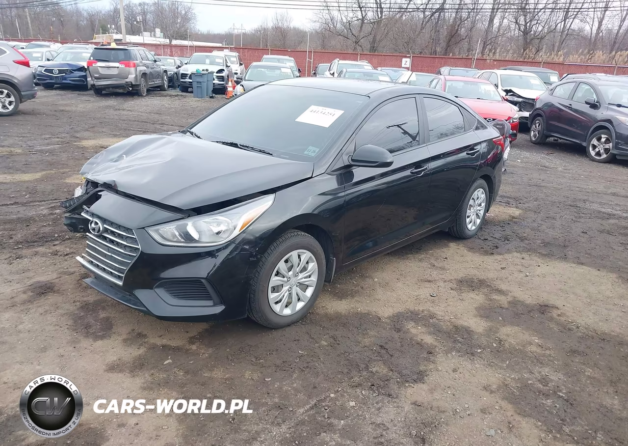 2022 Hyundai Accent Se VIN:3KPC24A63NE158848 - 2
