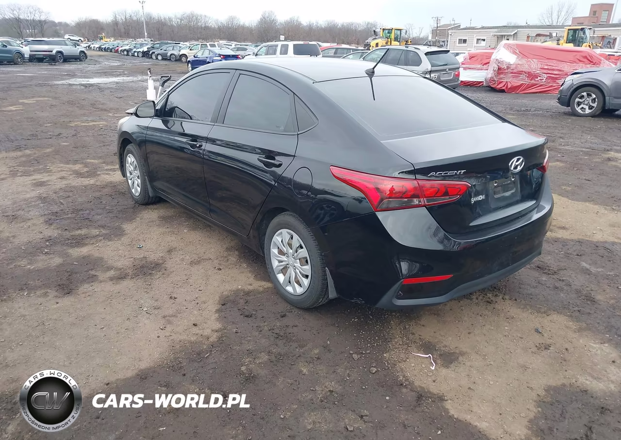 2022 Hyundai Accent Se VIN:3KPC24A63NE158848 - 3