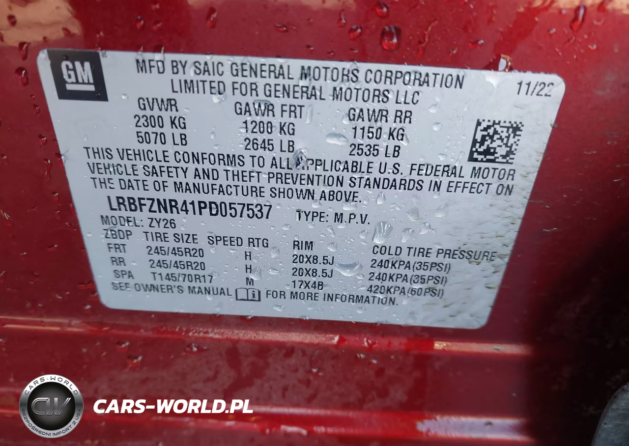 2023 Buick Envision Essence Fwd VIN:LRBFZNR41PD057537 - 9