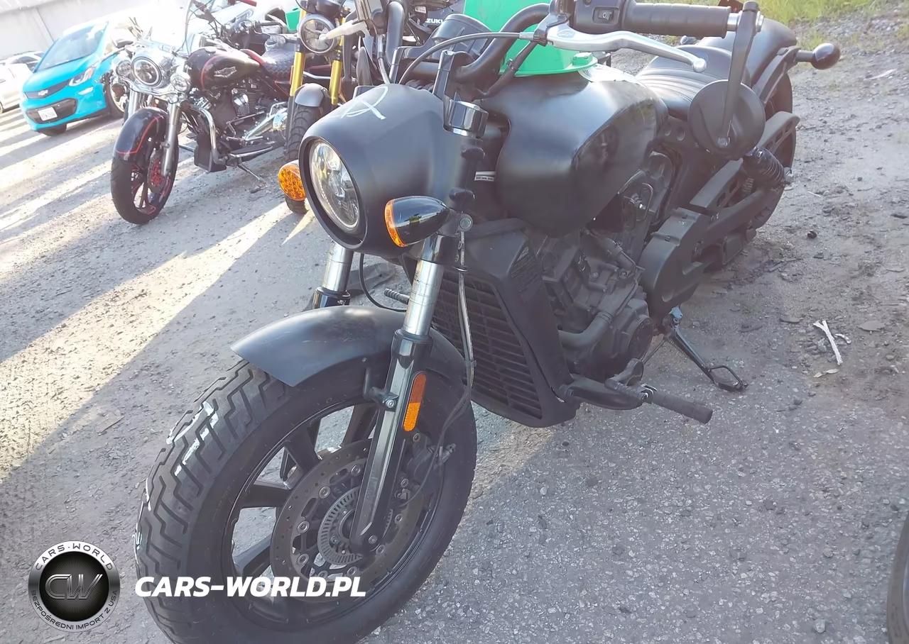 2021 Indian Motorcycle Co. Scout Bobber Abs VIN:56KMTA00XM3177801 - 2