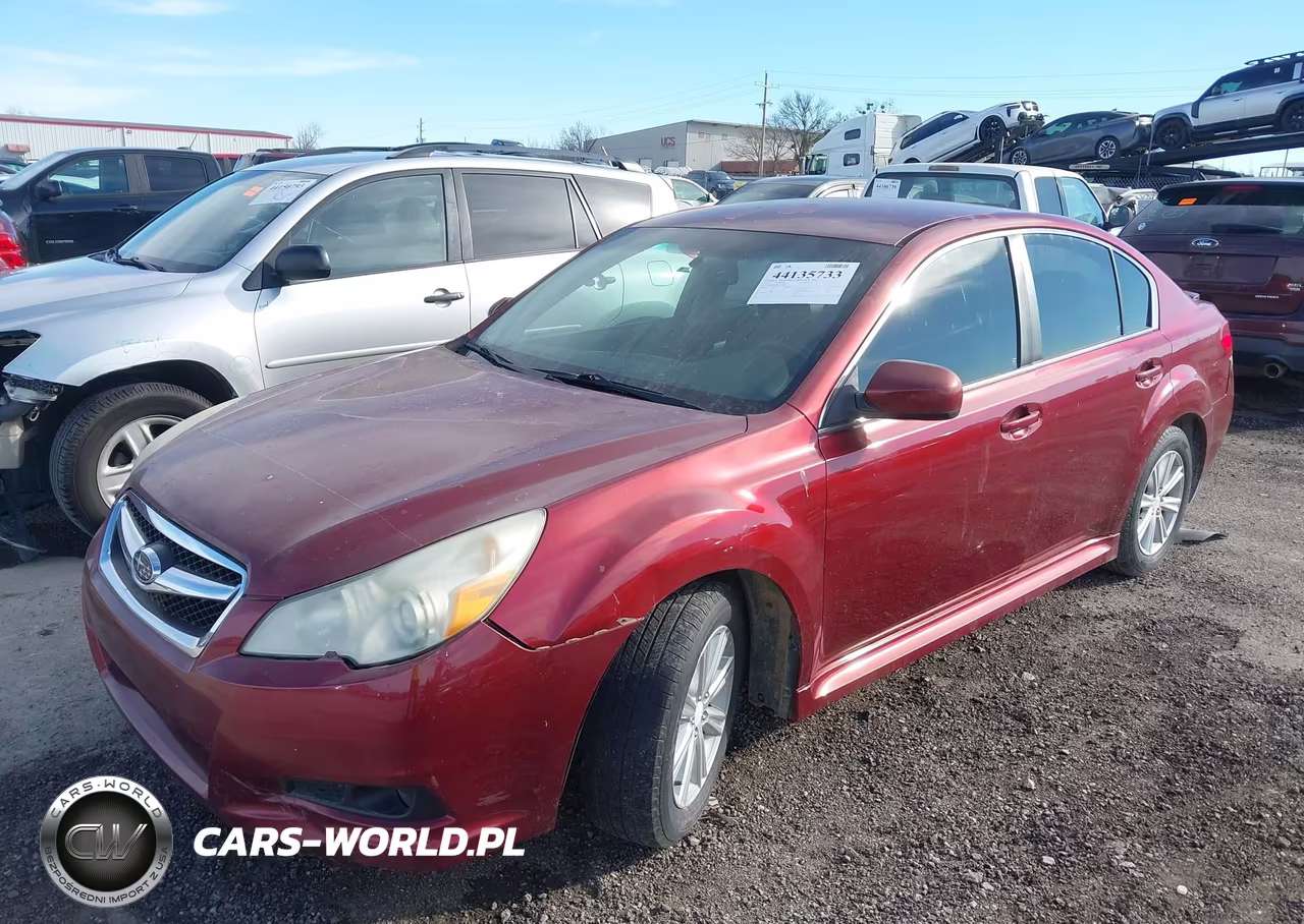 2012 Subaru Legacy 2.5I VIN:4S3BMCA60C3003856 - 2