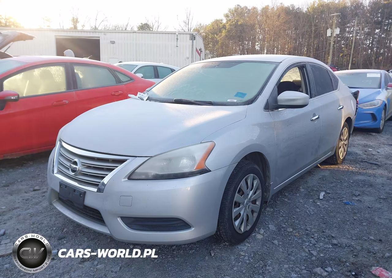 2013 Nissan Sentra S VIN:3N1AB7AP7DL796857 - 2
