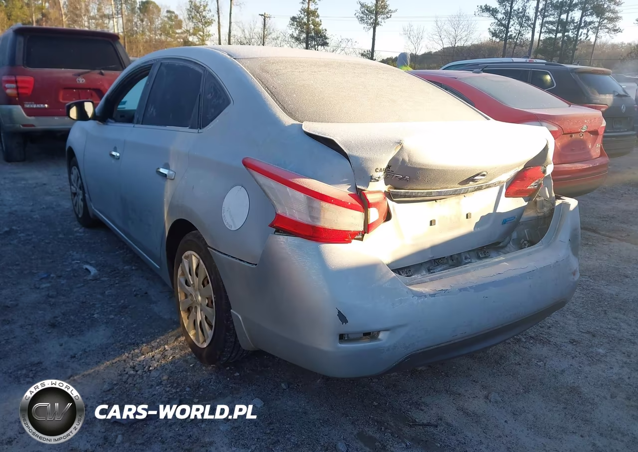 2013 Nissan Sentra S VIN:3N1AB7AP7DL796857 - 3
