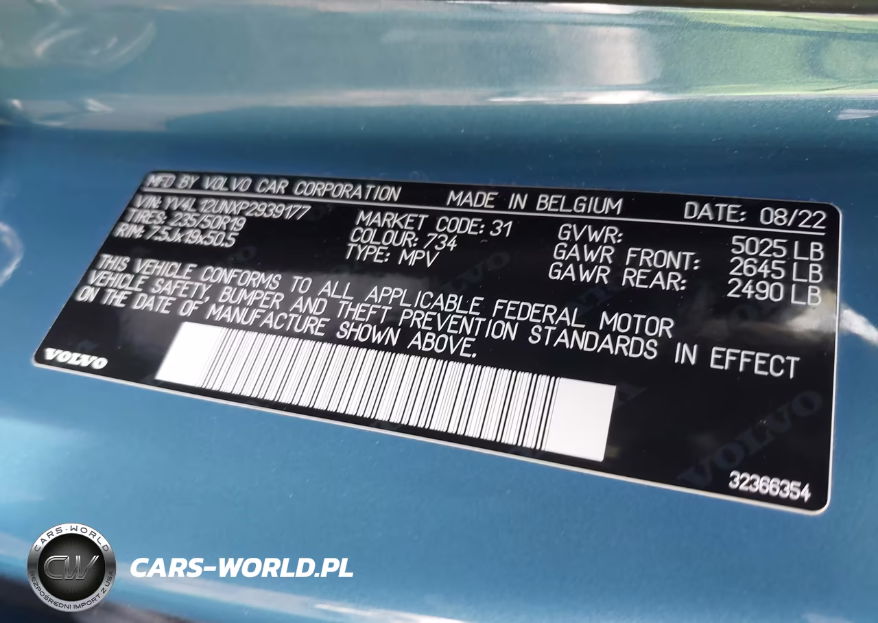 2023 Volvo Xc40 B5 Plus Bright Theme VIN:YV4L12UNXP2939177 - 9