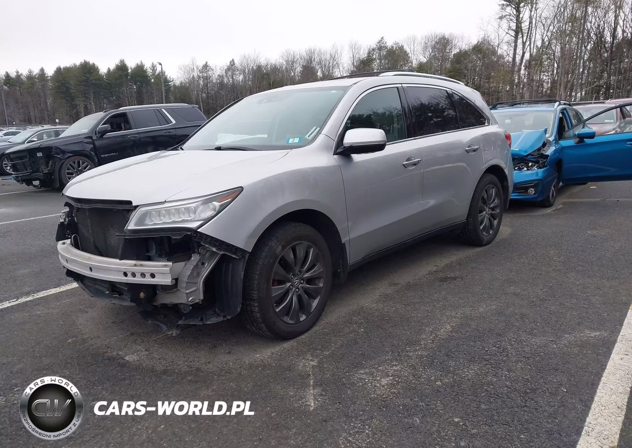 2015 Acura Mdx Technology Package VIN:5FRYD4H41FB020711 - 2
