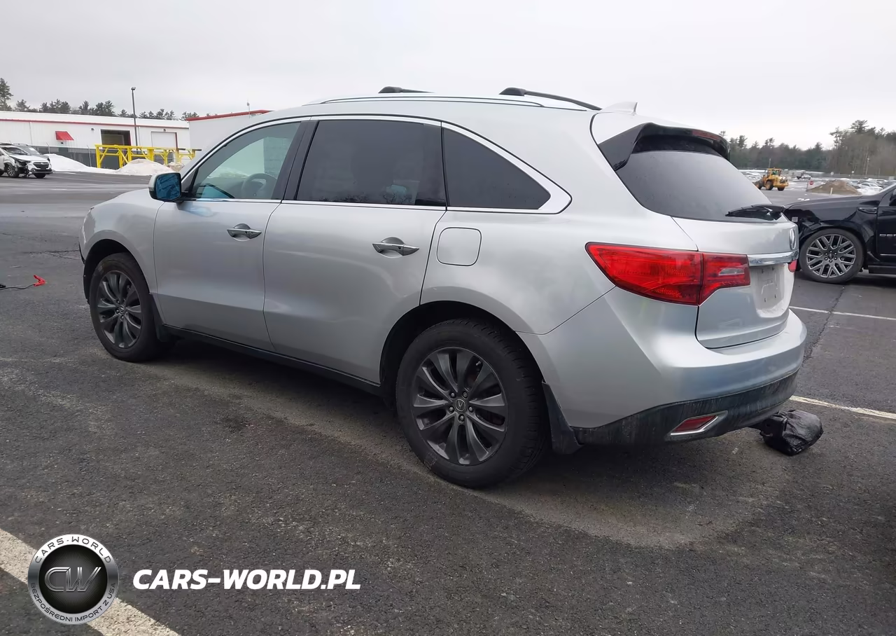 2015 Acura Mdx Technology Package VIN:5FRYD4H41FB020711 - 3