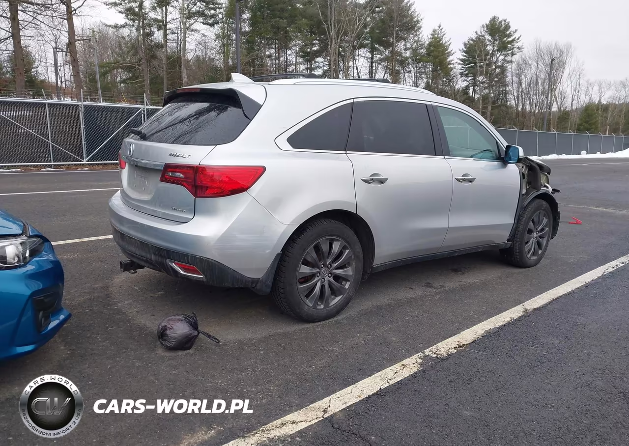 2015 Acura Mdx Technology Package VIN:5FRYD4H41FB020711 - 4