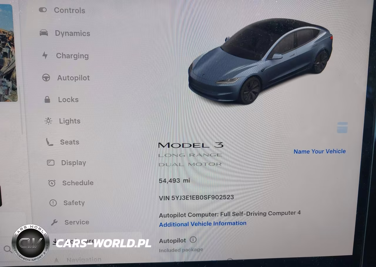 2025 Tesla Model 3 Long Range All-Wheel Drive VIN:5YJ3E1EB0SF902523 - 15