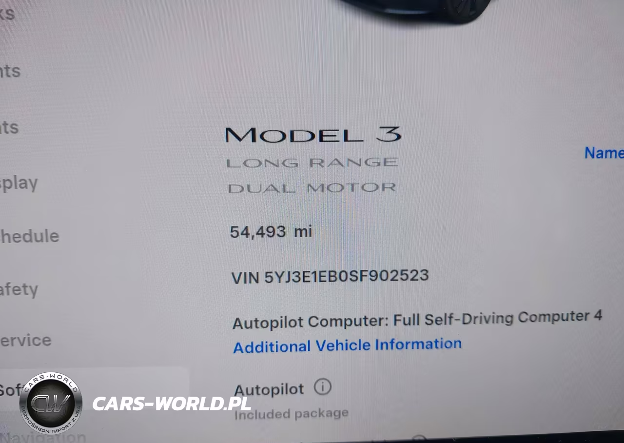 2025 Tesla Model 3 Long Range All-Wheel Drive VIN:5YJ3E1EB0SF902523 - 7