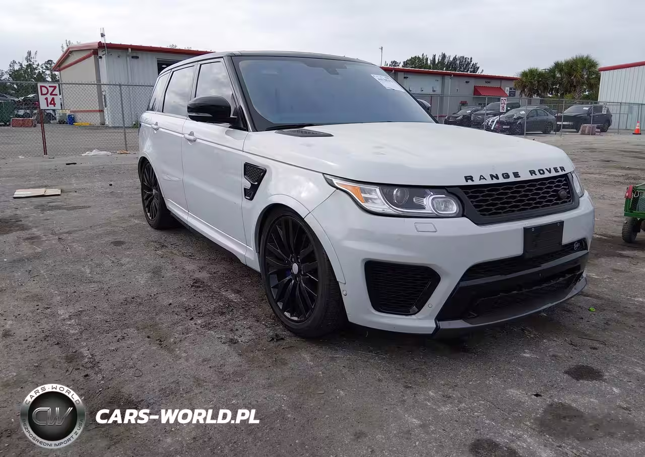 2016 Land Rover Range Rover Sport 5.0L V8 Supercharged Svr