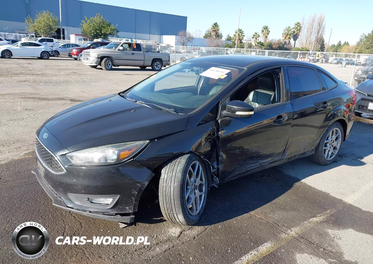 2015 Ford Focus Se VIN:1FADP3F23FL380598 - 2