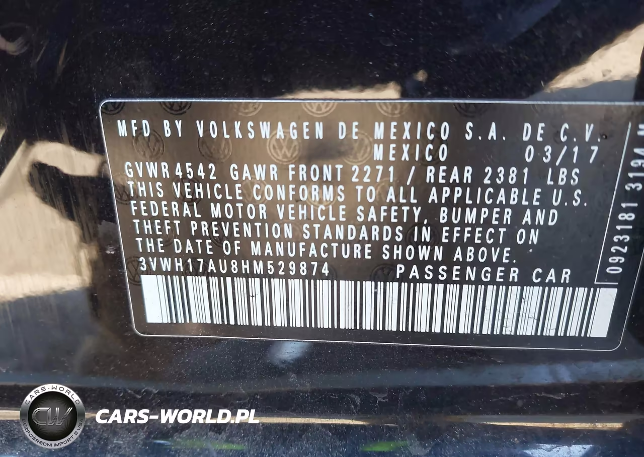 2017 Volkswagen Golf Alltrack Tsi S-Tsi Se-Tsi Sel VIN:3VWH17AU8HM529874 - 9