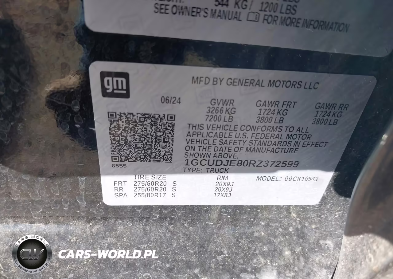 2024 Chevrolet Silverado 1500 4Wd Short Bed High Country VIN:1GCUDJE80RZ372599 - 9
