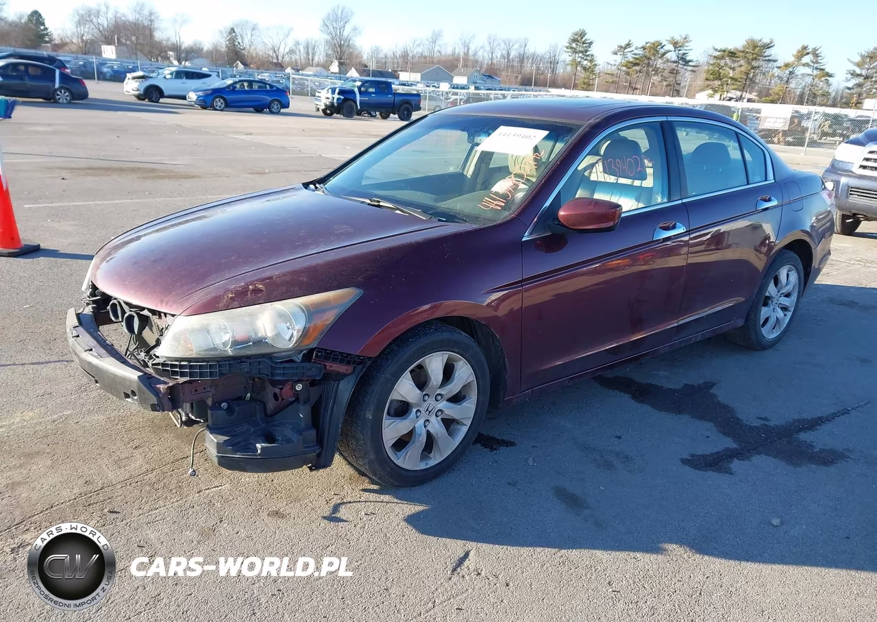 2008 Honda Accord 3.5 Ex-L VIN:1HGCP36808A040433 - 2