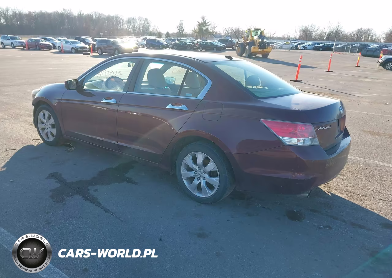 2008 Honda Accord 3.5 Ex-L VIN:1HGCP36808A040433 - 3