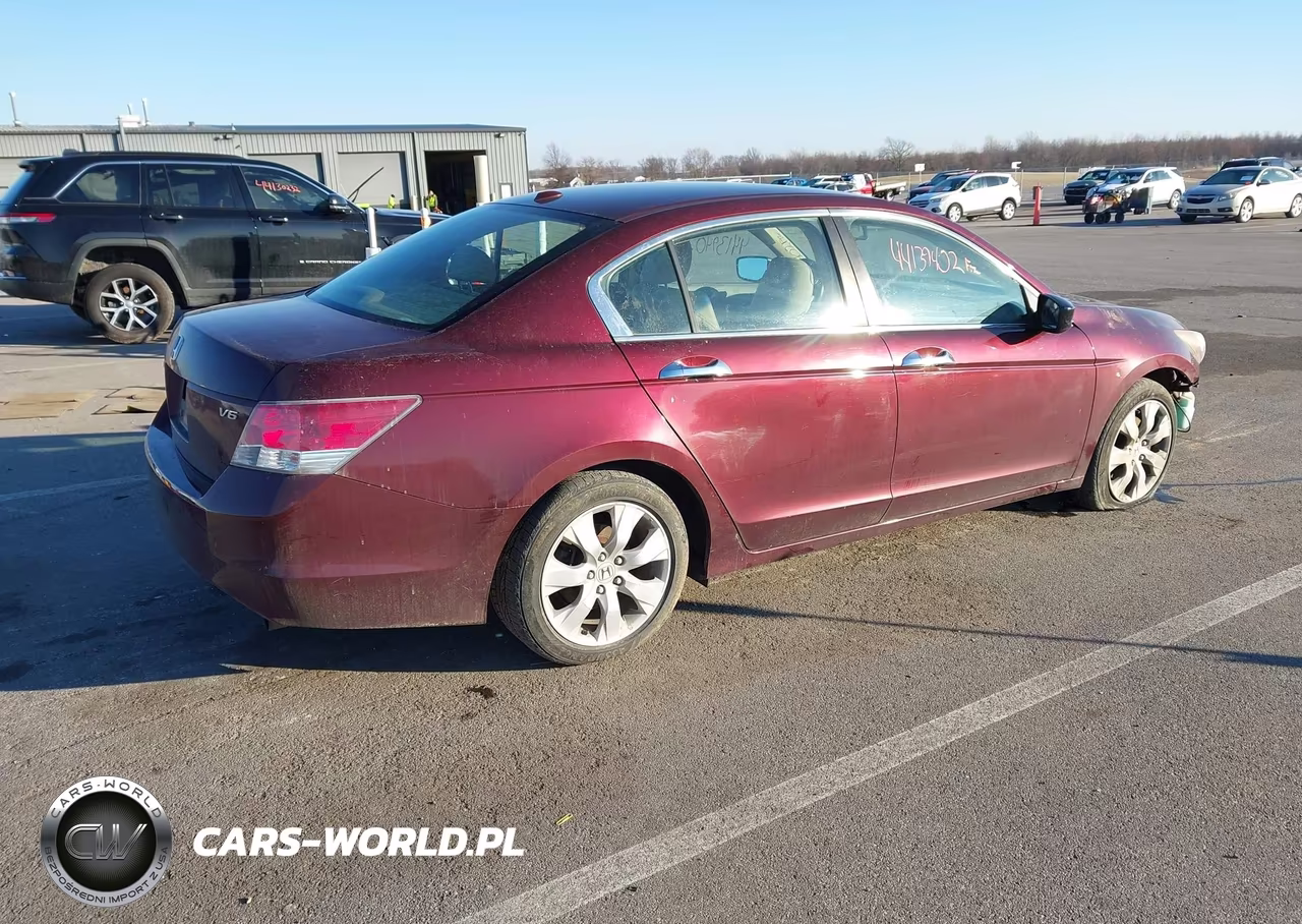 2008 Honda Accord 3.5 Ex-L VIN:1HGCP36808A040433 - 4