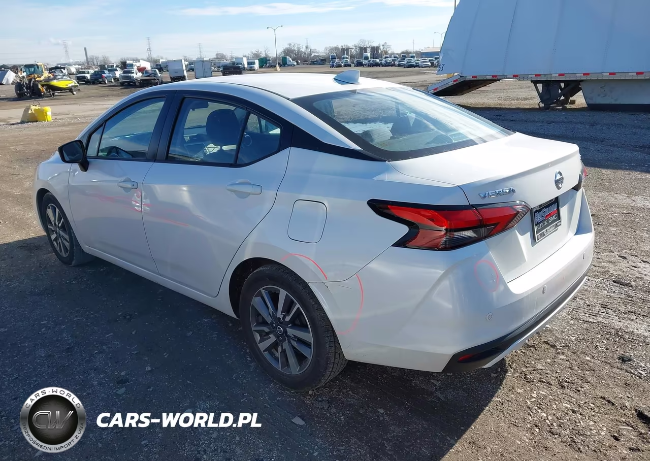 2020 Nissan Versa Sv Xtronic Cvt VIN:3N1CN8EV2LL854225 - 3