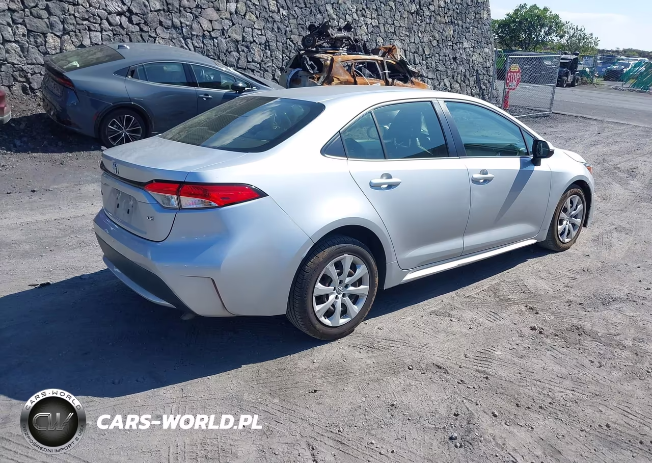 2022 Toyota Corolla Le VIN:JTDEPMAE3NJ227073 - 4